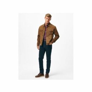 Suede Trucker Jacket